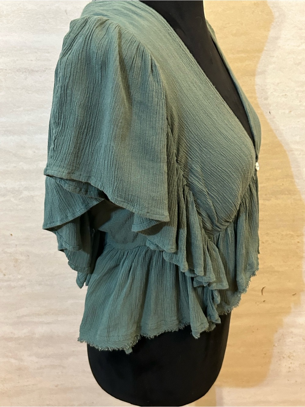 Free People
"Valentina" Top Olive Green - Picture 2 of 10